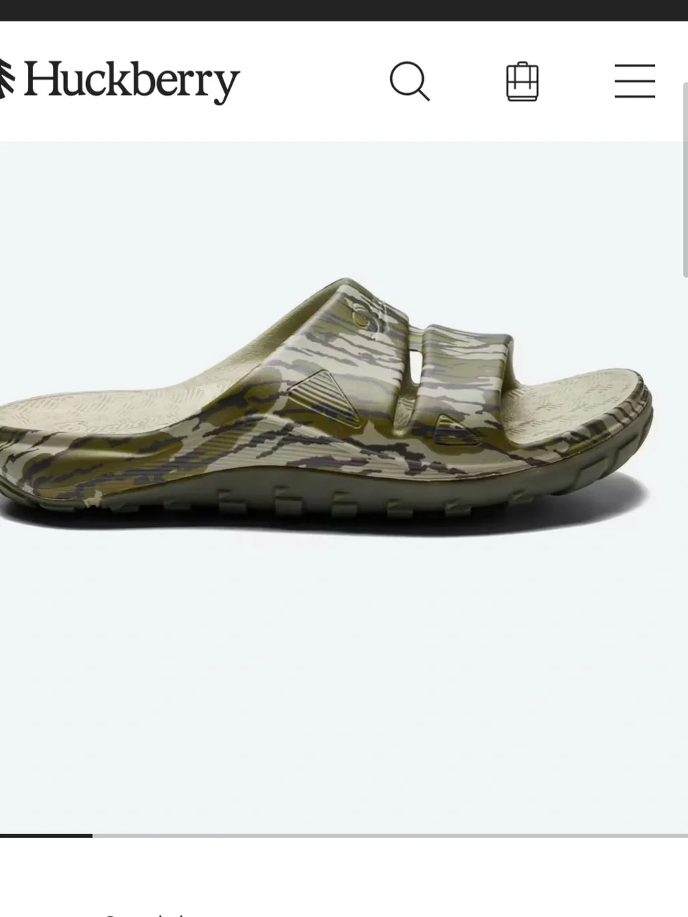 Danner X Huckberry mossy oak bottomland Camo Slide Sandal w vibram sole